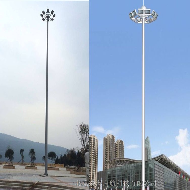 18米高杆灯 升降超高亮高杆灯光源更换维修工厂